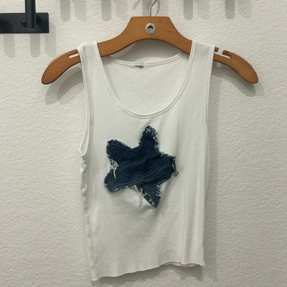 Urban Renewal Denim Star Tank